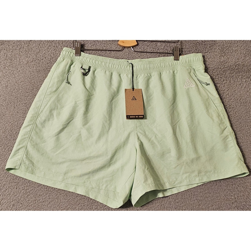 Nike ACG Mens Woven Resevoir Goat Shorts Mint Green FN2472-376 Size XL NEW NWT